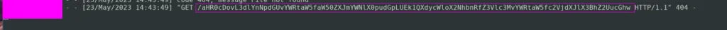 Obtention de l'url