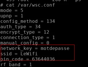 Configuration de l'équipement